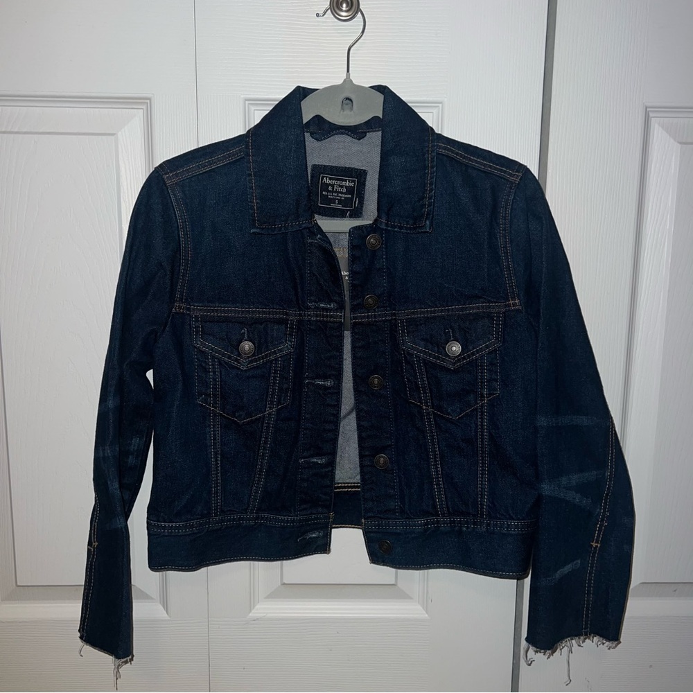 Abercrombie & Fitch Indigo Denim Jacket